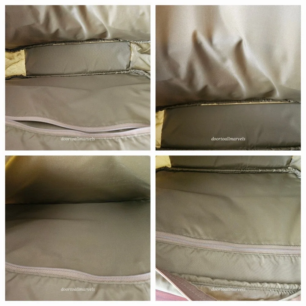 Brookfield by Hartmann Messenger Bag Carry-on Tote Leather Accents Adjustable